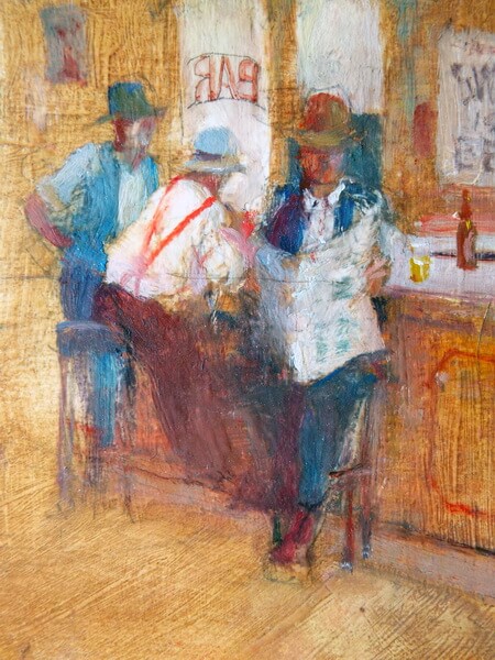 Bruce Malloch - Front Bar Patrons, Goldfields W.A